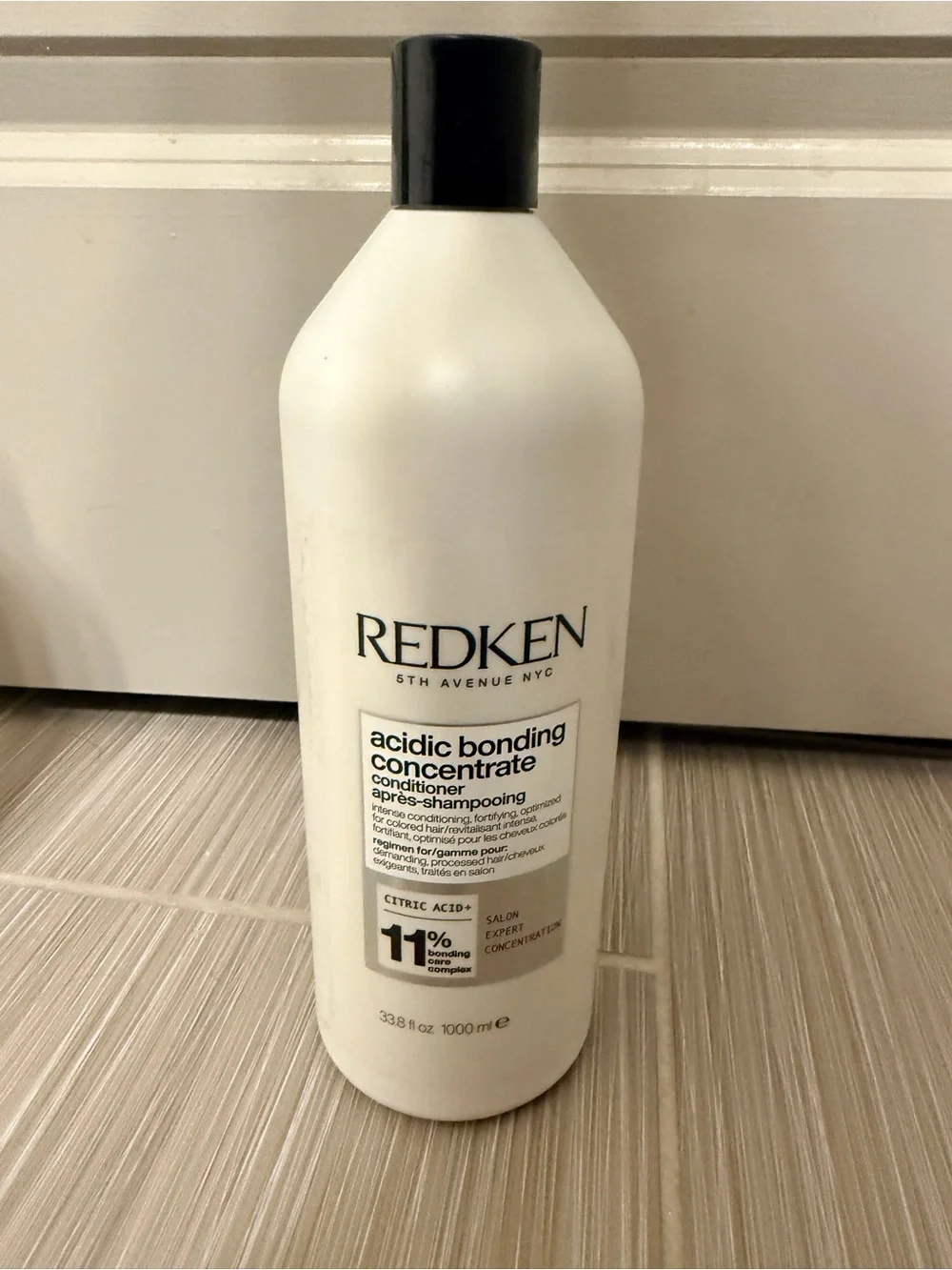 Redken Acidic Bonding Concentrate Conditioner 33.8 oz / 1L Salon Size NEW